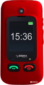 Sigma mobile Comfort 50 Shell Duo Black-Red 