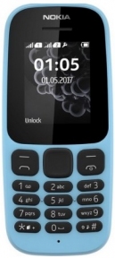 Мобильный телефон Nokia 105 Dual (Cyan)